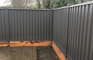 Профнастил серого цвета в частный дом